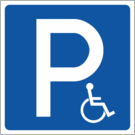 Знак «Парковка для инвалидов»
